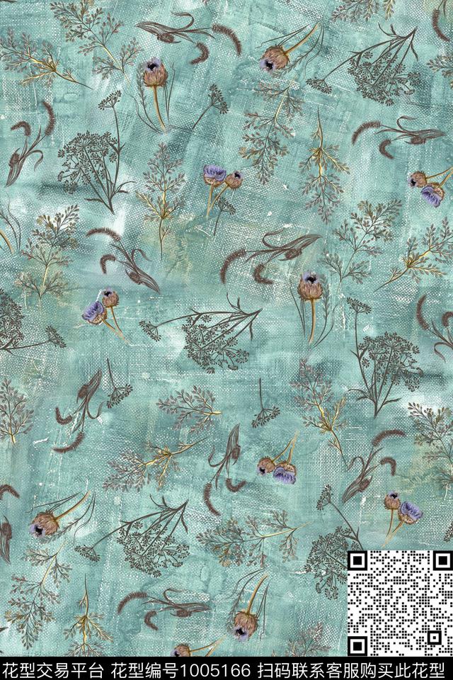 趣味肌理线条数码印花华亿平台下载（图片编号: 1005166） - 瓦栏（Walan）