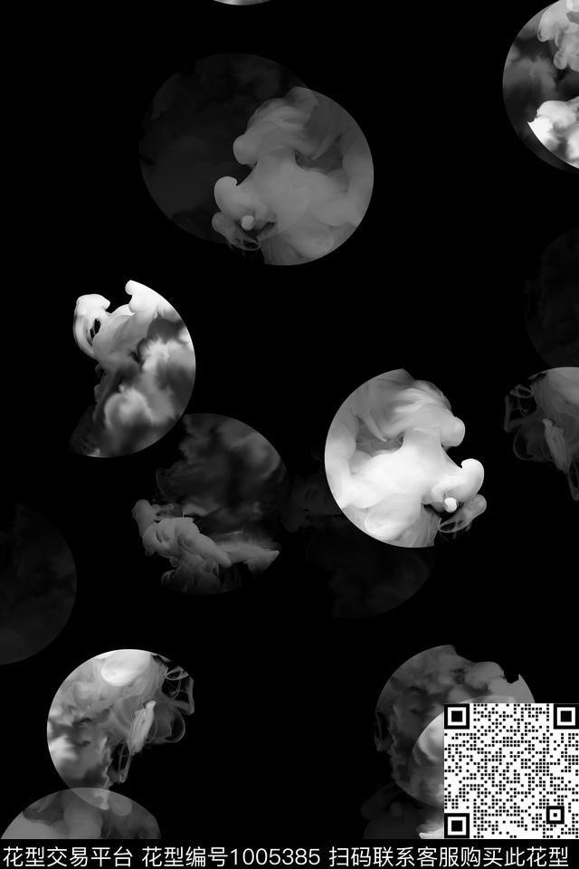几何男装趣味烟雾数码印花华亿平台下载（图片编号: 1005385） - 瓦栏（Walan）