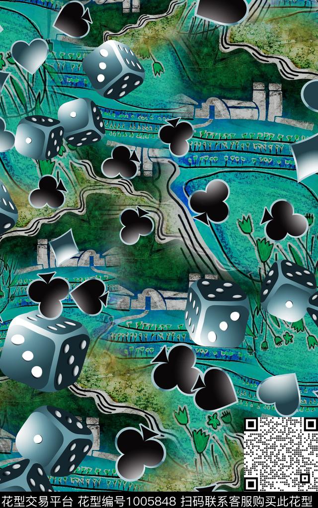 数码华亿平台民族风女装数码印花华亿平台下载（图片编号: 1005848） - 瓦栏（Walan）