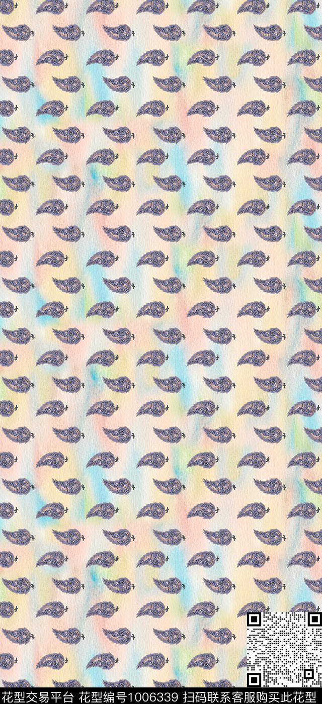小碎花满版散花棉麻数码印花华亿平台下载（图片编号: 1006339） - 瓦栏（Walan）