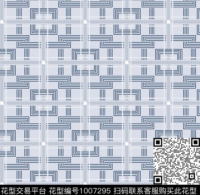 民族风几何潮牌传统印花华亿平台下载（图片编号: 1007295） - 瓦栏（Walan）