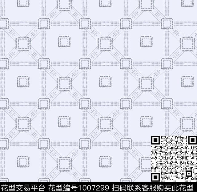 民族风几何潮牌传统印花华亿平台下载（图片编号: 1007299） - 瓦栏（Walan）