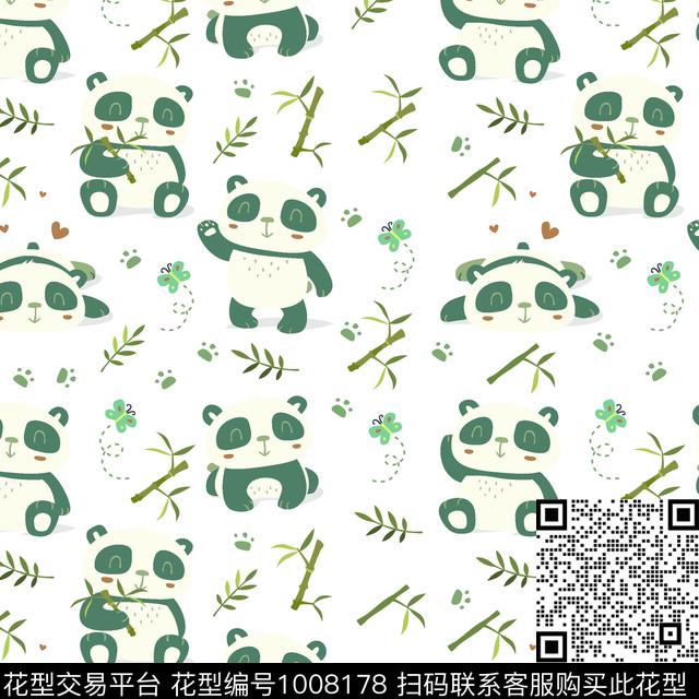 卡通抽象女装传统印花华亿平台下载（图片编号: 1008178） - 瓦栏（Walan）