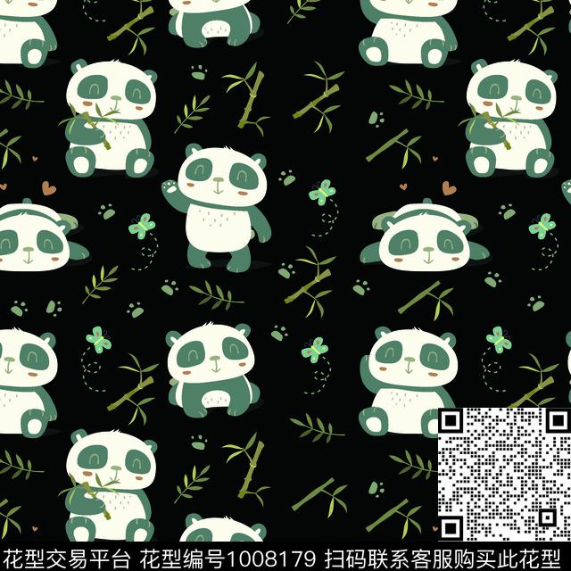 卡通抽象女装传统印花华亿平台下载（图片编号: 1008179） - 瓦栏（Walan）