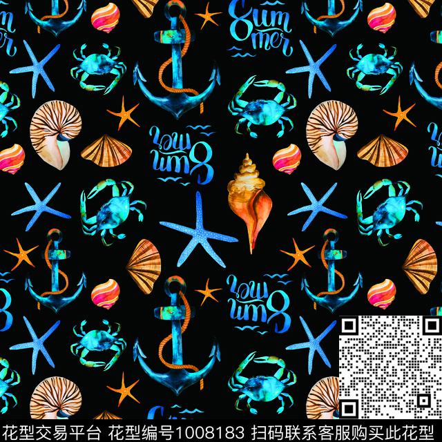 卡通抽象女装传统印花华亿平台下载（图片编号: 1008183） - 瓦栏（Walan）