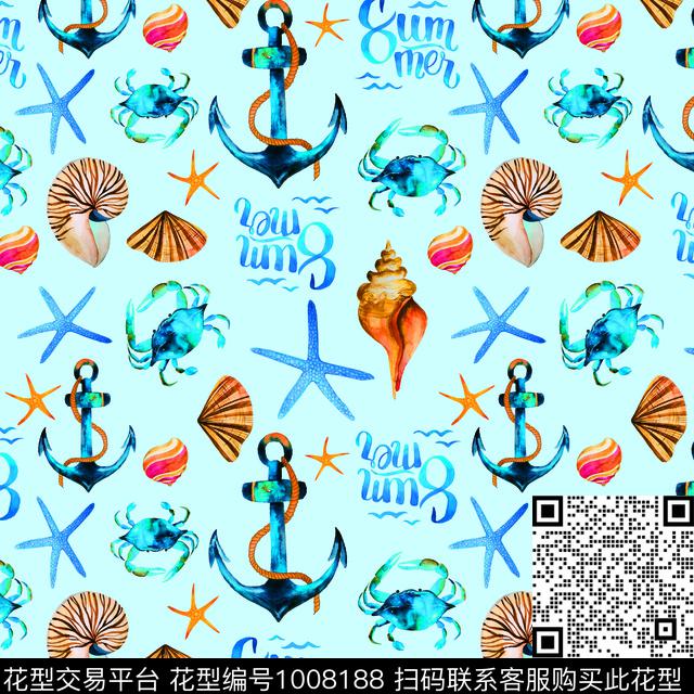 卡通抽象女装传统印花华亿平台下载（图片编号: 1008188） - 瓦栏（Walan）