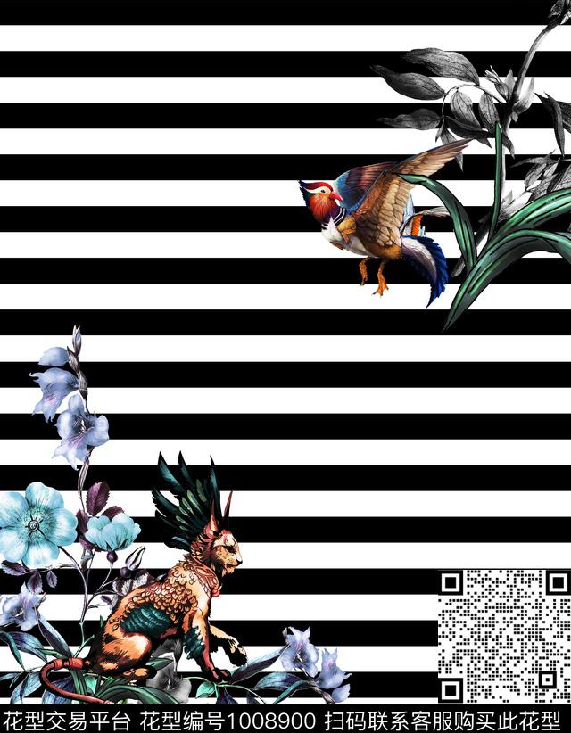 数码华亿平台植物花卉数码印花华亿平台下载（图片编号: 1008900） - 瓦栏（Walan）