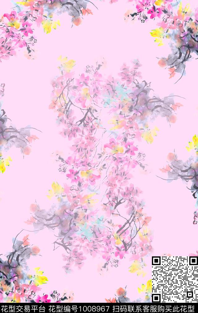 数码华亿平台围巾雪纺数码印花华亿平台下载（图片编号: 1008967） - 瓦栏（Walan）