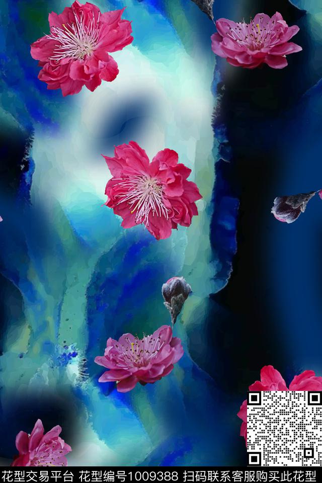 数码华亿平台炫彩女装数码印花华亿平台下载（图片编号: 1009388） - 瓦栏（Walan）