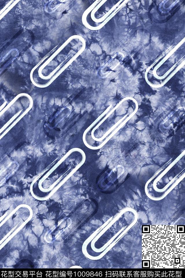 肌理女装几何排列数码印花华亿平台下载（图片编号: 1009846） - 瓦栏（Walan）