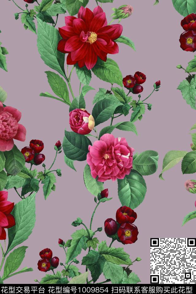 数码华亿平台女装大牌风数码印花华亿平台下载（图片编号: 1009854） - 瓦栏（Walan）