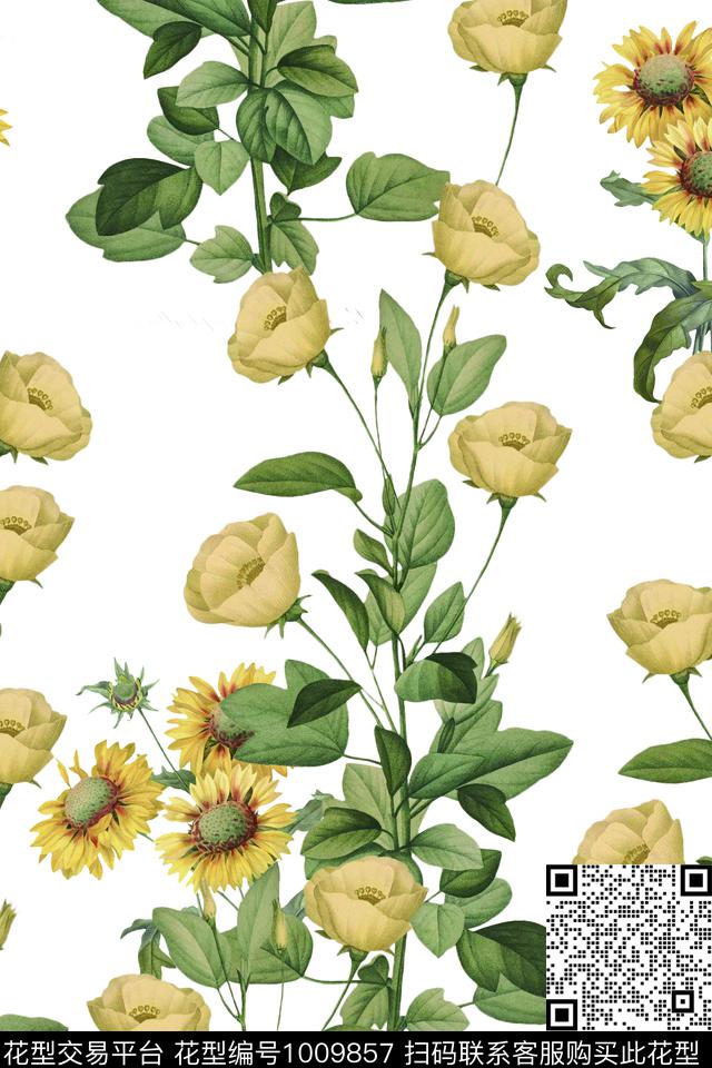 数码华亿平台女装大牌风数码印花华亿平台下载（图片编号: 1009857） - 瓦栏（Walan）