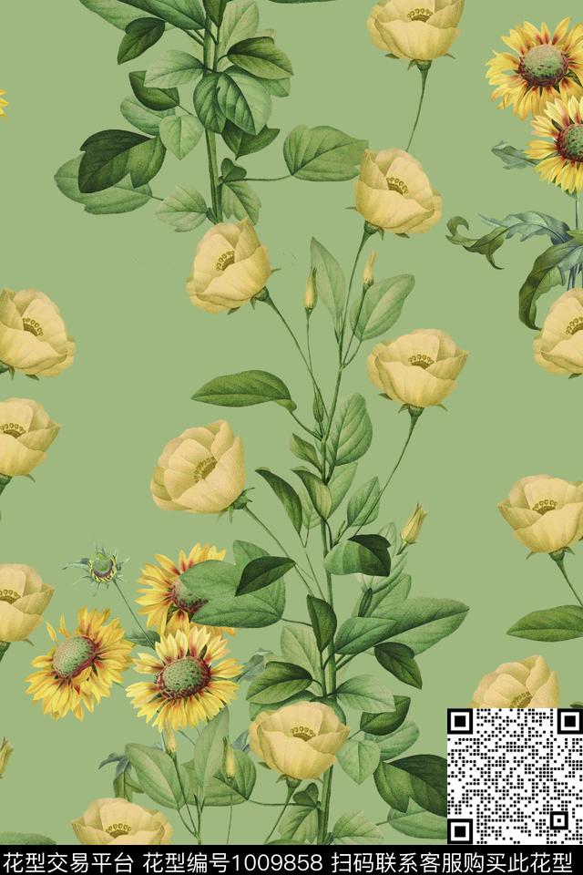 数码华亿平台女装大牌风数码印花华亿平台下载（图片编号: 1009858） - 瓦栏（Walan）