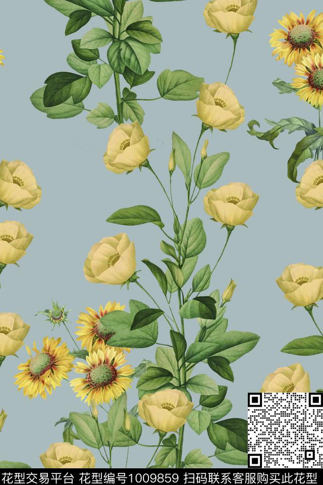 数码华亿平台女装大牌风数码印花华亿平台下载（图片编号: 1009859） - 瓦栏（Walan）