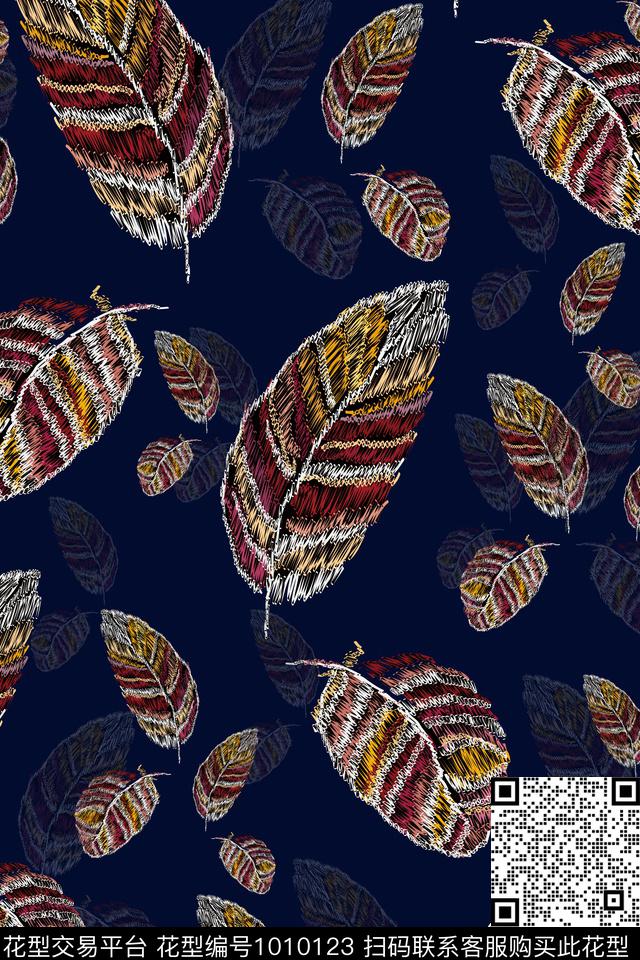 数码华亿平台小碎花花卉数码印花华亿平台下载（图片编号: 1010123） - 瓦栏（Walan）