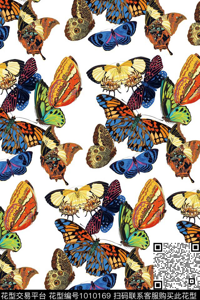 数码华亿平台小碎花花卉数码印花华亿平台下载（图片编号: 1010169） - 瓦栏（Walan）