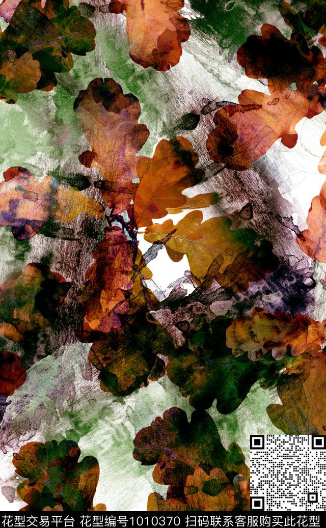 数码华亿平台秋冬华亿平台花卉数码印花华亿平台下载（图片编号: 1010370） - 瓦栏（Walan）