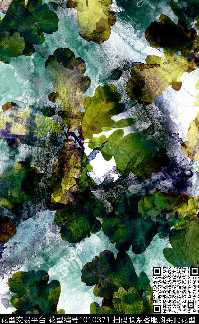 数码华亿平台秋冬华亿平台花卉数码印花华亿平台下载（图片编号: 1010371） - 瓦栏（Walan）