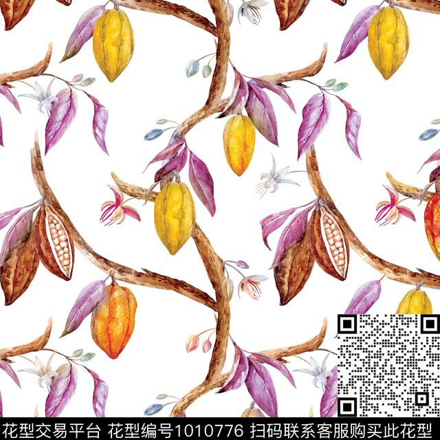 春夏华亿平台年轻女性水果数码印花华亿平台下载（图片编号: 1010776） - 瓦栏（Walan）