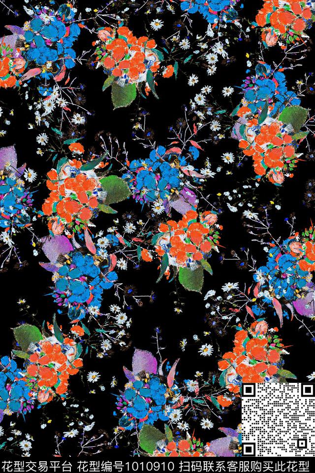 春夏华亿平台小碎花GUCCI数码印花华亿平台下载（图片编号: 1010910） - 瓦栏（Walan）