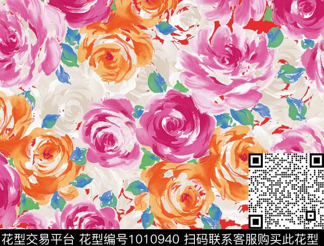 数码华亿平台小碎花花卉数码印花华亿平台下载（图片编号: 1010940） - 瓦栏（Walan）