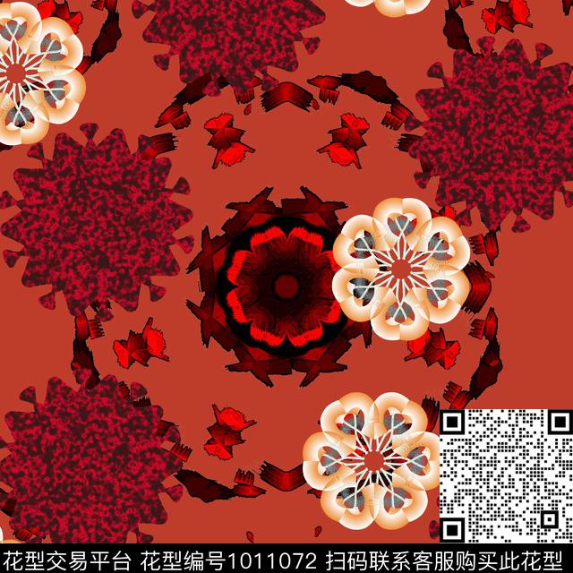 创意条纹艺术数码印花华亿平台下载（图片编号: 1011072） - 瓦栏（Walan）