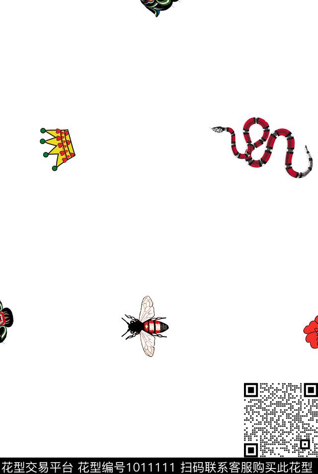 动物花卉男装GUCCI数码印花华亿平台下载（图片编号: 1011111） - 瓦栏（Walan）