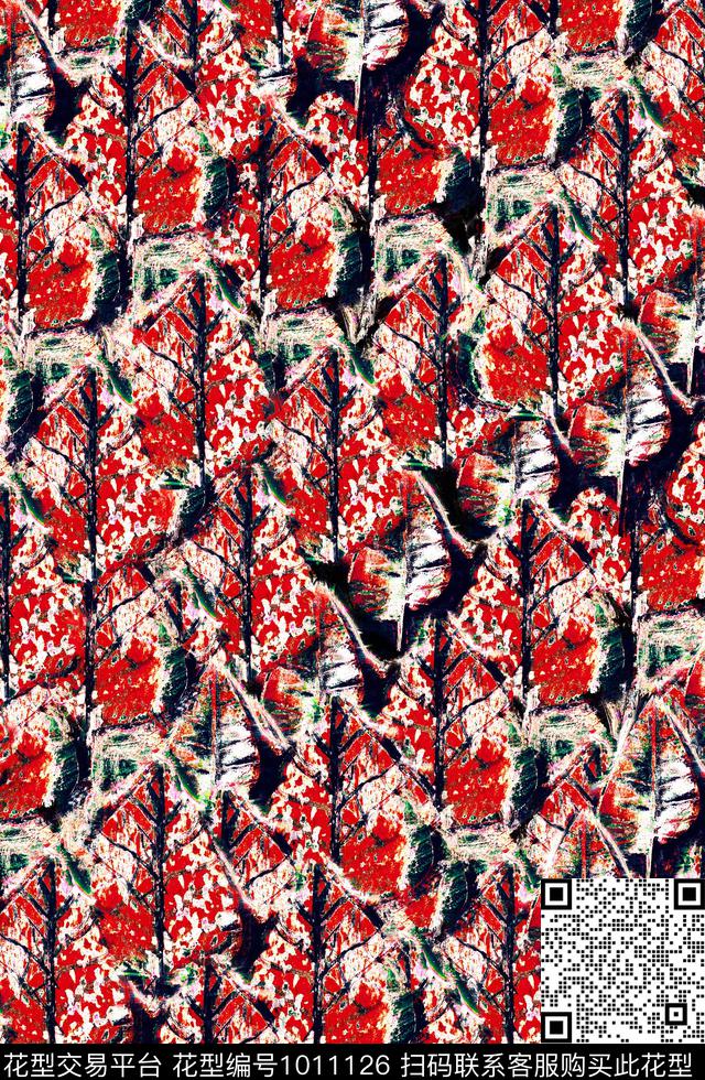 民族风真丝复古数码印花华亿平台下载（图片编号: 1011126） - 瓦栏（Walan）