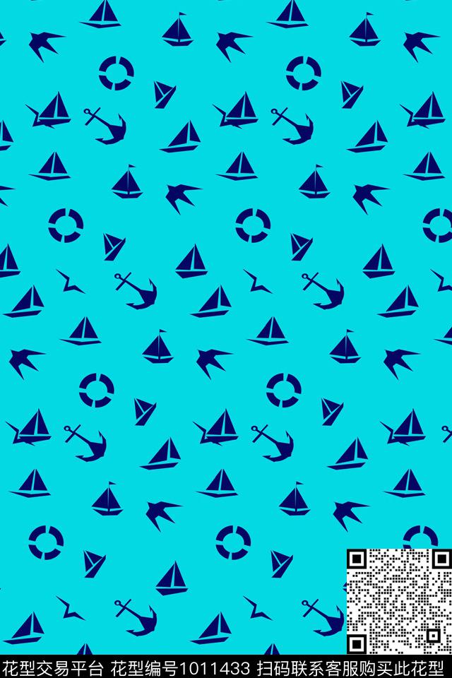 几何动物童装数码印花华亿平台下载（图片编号: 1011433） - 瓦栏（Walan）