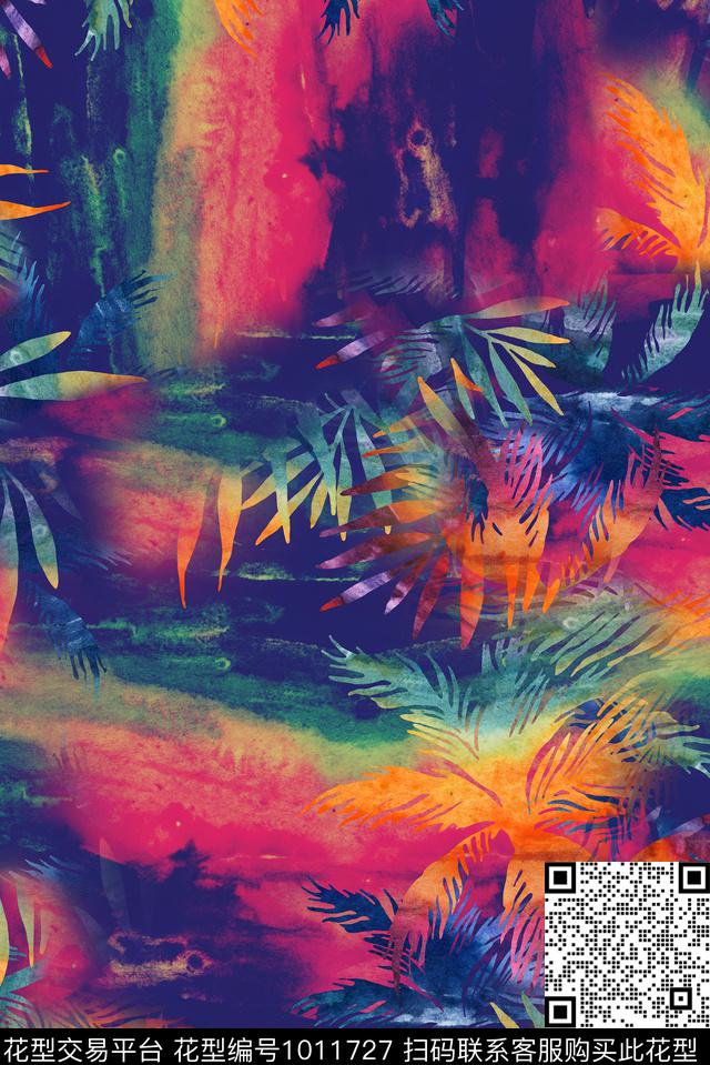 数码华亿平台肌理复古数码印花华亿平台下载（图片编号: 1011727） - 瓦栏（Walan）