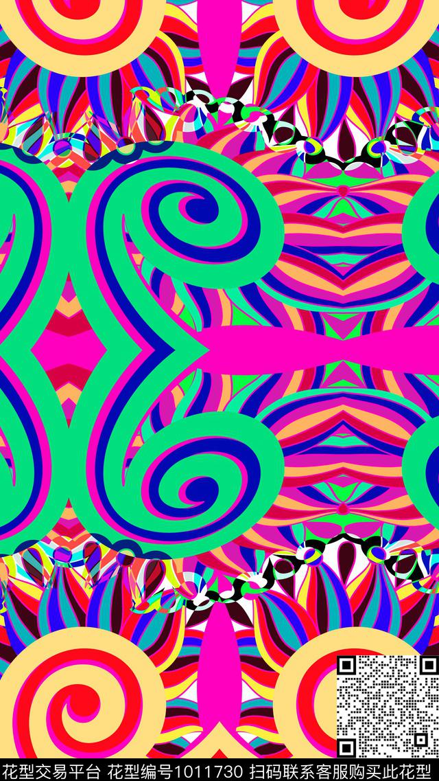 数码华亿平台春夏华亿平台女装数码印花华亿平台下载（图片编号: 1011730） - 瓦栏（Walan）