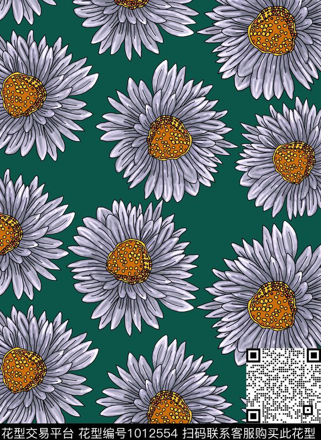 春夏华亿平台大牌风2018数码印花华亿平台下载（图片编号: 1012554） - 瓦栏（Walan）