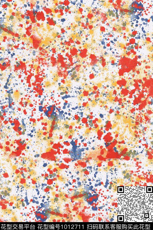 数码华亿平台波点小碎花数码印花华亿平台下载（图片编号: 1012711） - 瓦栏（Walan）