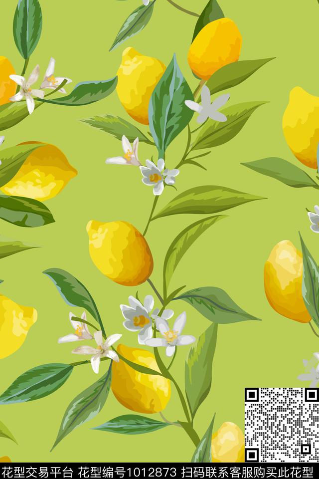 数码华亿平台花卉大牌风数码印花华亿平台下载（图片编号: 1012873） - 瓦栏（Walan）