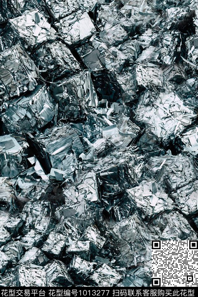 金属数码华亿平台肌理数码印花华亿平台下载（图片编号: 1013277） - 瓦栏（Walan）