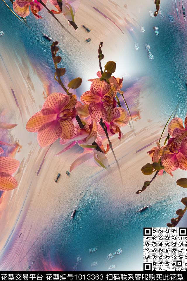 数码华亿平台女装炫丽数码印花华亿平台下载（图片编号: 1013363） - 瓦栏（Walan）