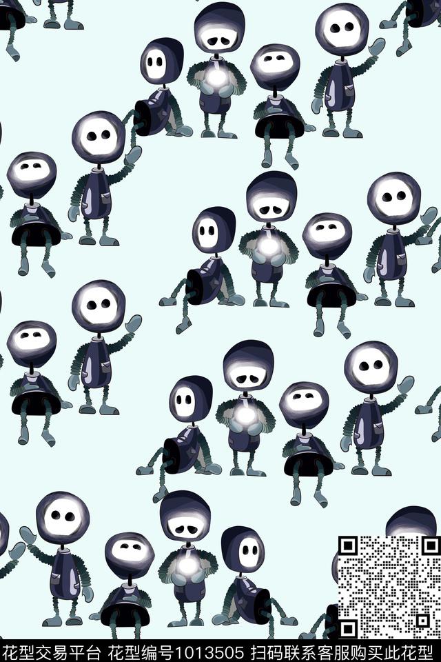 小碎花抽象玫瑰花数码印花华亿平台下载（图片编号: 1013505） - 瓦栏（Walan）