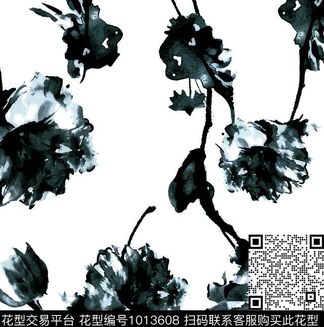 数码华亿平台淑女花卉数码印花华亿平台下载（图片编号: 1013608） - 瓦栏（Walan）