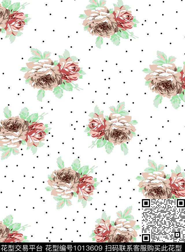 大花数码华亿平台素雅数码印花华亿平台下载（图片编号: 1013609） - 瓦栏（Walan）