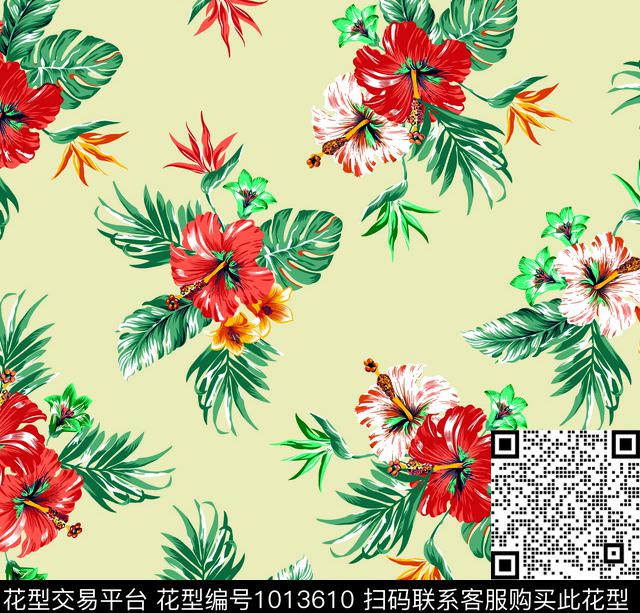 大花数码华亿平台素雅数码印花华亿平台下载（图片编号: 1013610） - 瓦栏（Walan）