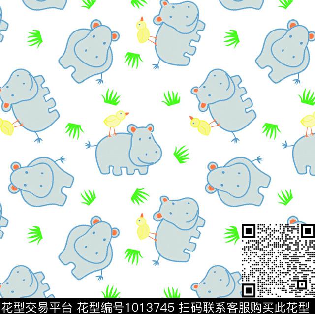 卡通抽象女装传统印花华亿平台下载（图片编号: 1013745） - 瓦栏（Walan）