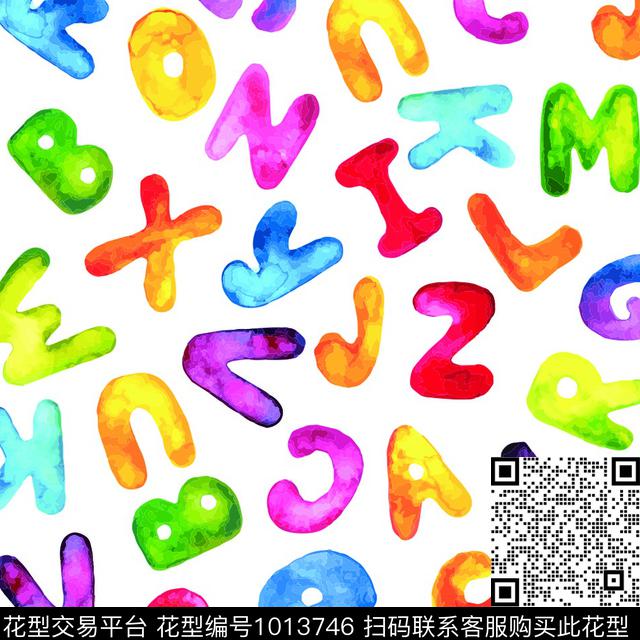 卡通抽象女装传统印花华亿平台下载（图片编号: 1013746） - 瓦栏（Walan）