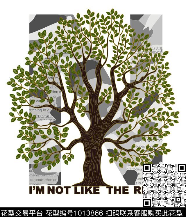 抽象男装几何数码印花华亿平台下载（图片编号: 1013866） - 瓦栏（Walan）