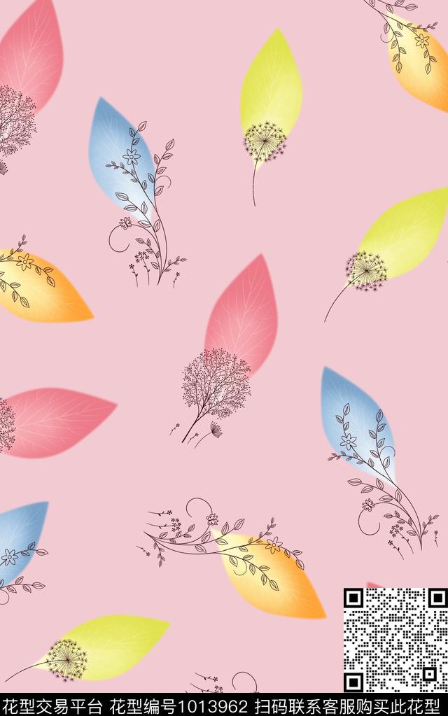 潮牌趣味数码印花华亿平台下载（图片编号: 1013962） - 瓦栏（Walan）