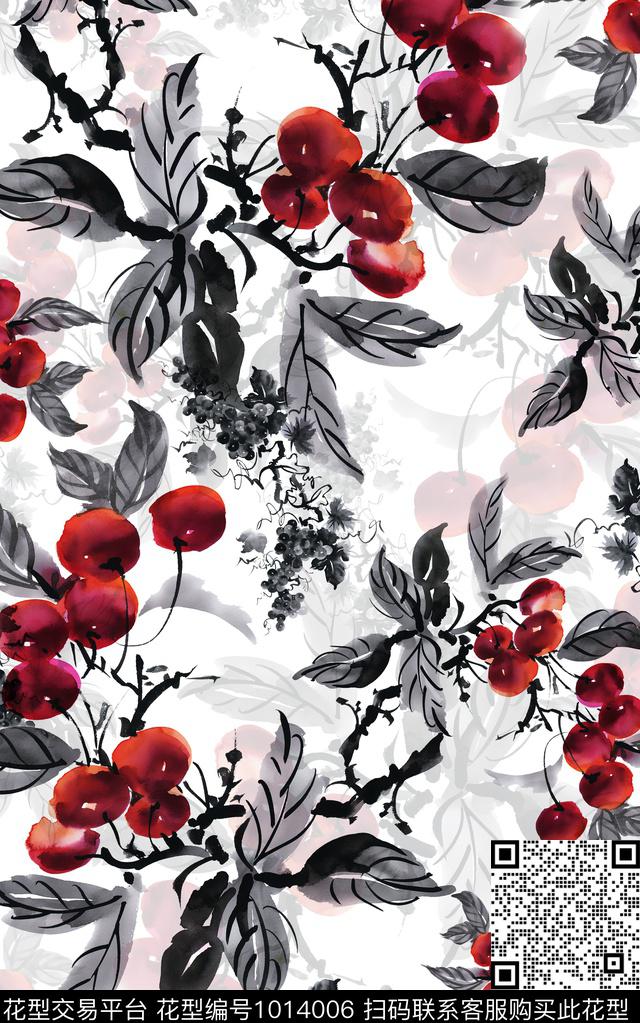 数码华亿平台民族风抽象数码印花华亿平台下载（图片编号: 1014006） - 瓦栏（Walan）