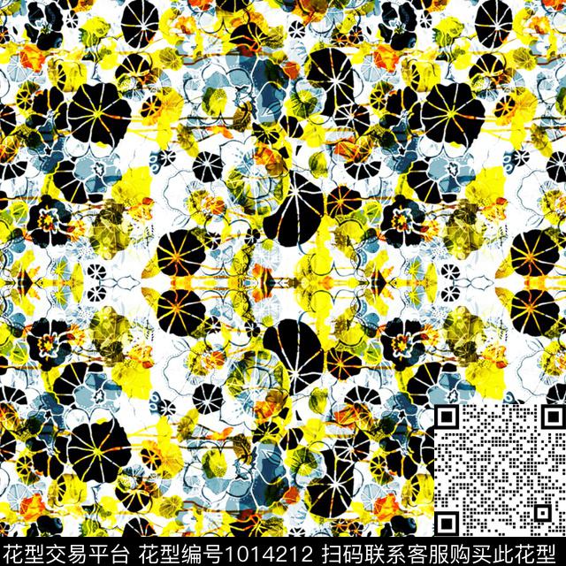 数码华亿平台花卉潮牌数码印花华亿平台下载（图片编号: 1014212） - 瓦栏（Walan）