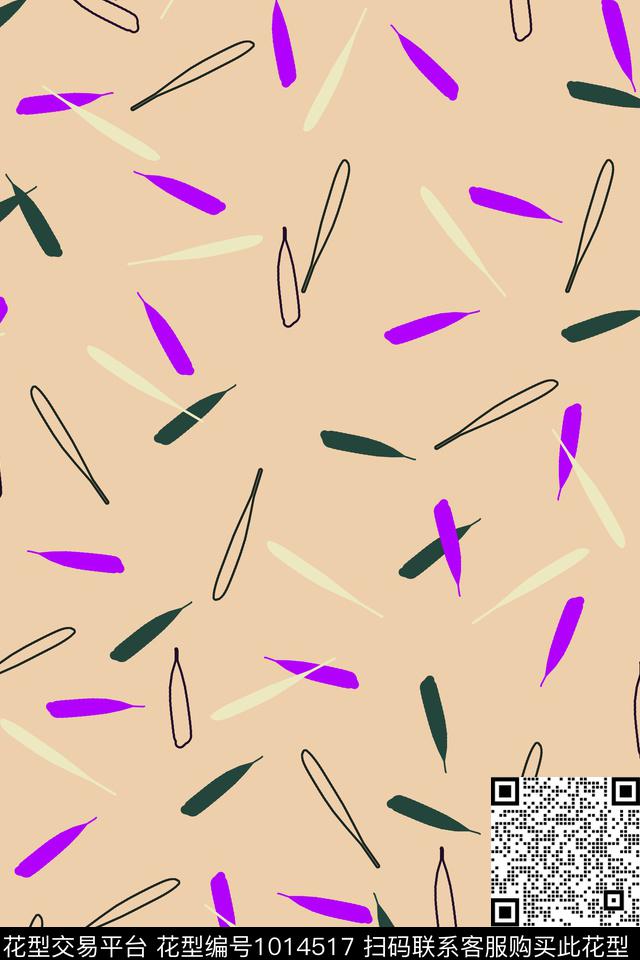 几何衬衫抽象传统印花华亿平台下载（图片编号: 1014517） - 瓦栏（Walan）