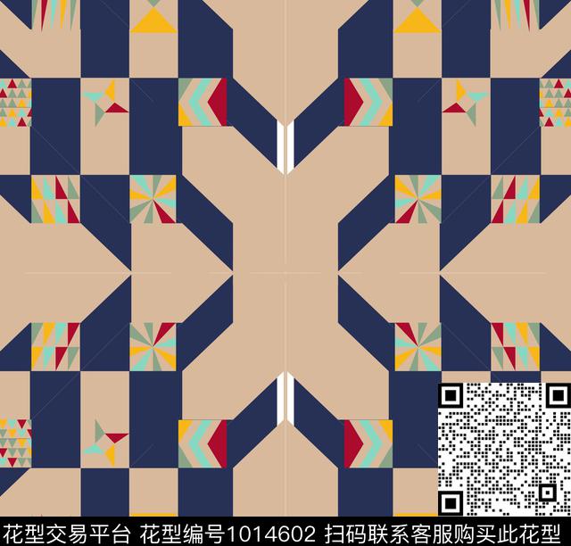 休闲运动几何传统印花华亿平台下载（图片编号: 1014602） - 瓦栏（Walan）