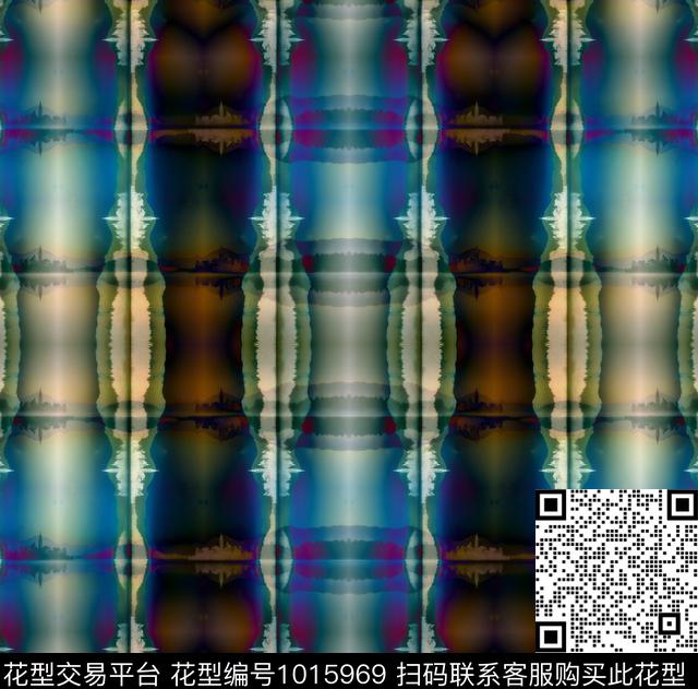 动物花卉抽象几何数码印花华亿平台下载（图片编号: 1015969） - 瓦栏（Walan）