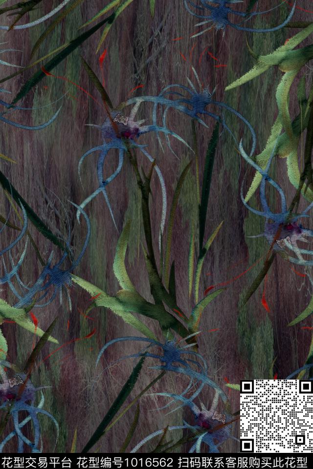 数码华亿平台素雅女装数码印花华亿平台下载（图片编号: 1016562） - 瓦栏（Walan）